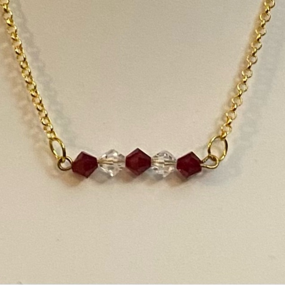NEW Swarovski Festive Crystal (C) bar necklace *